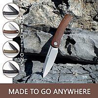 CIVIVI Cetos Folding Knife 14C28N Spear Point Blade