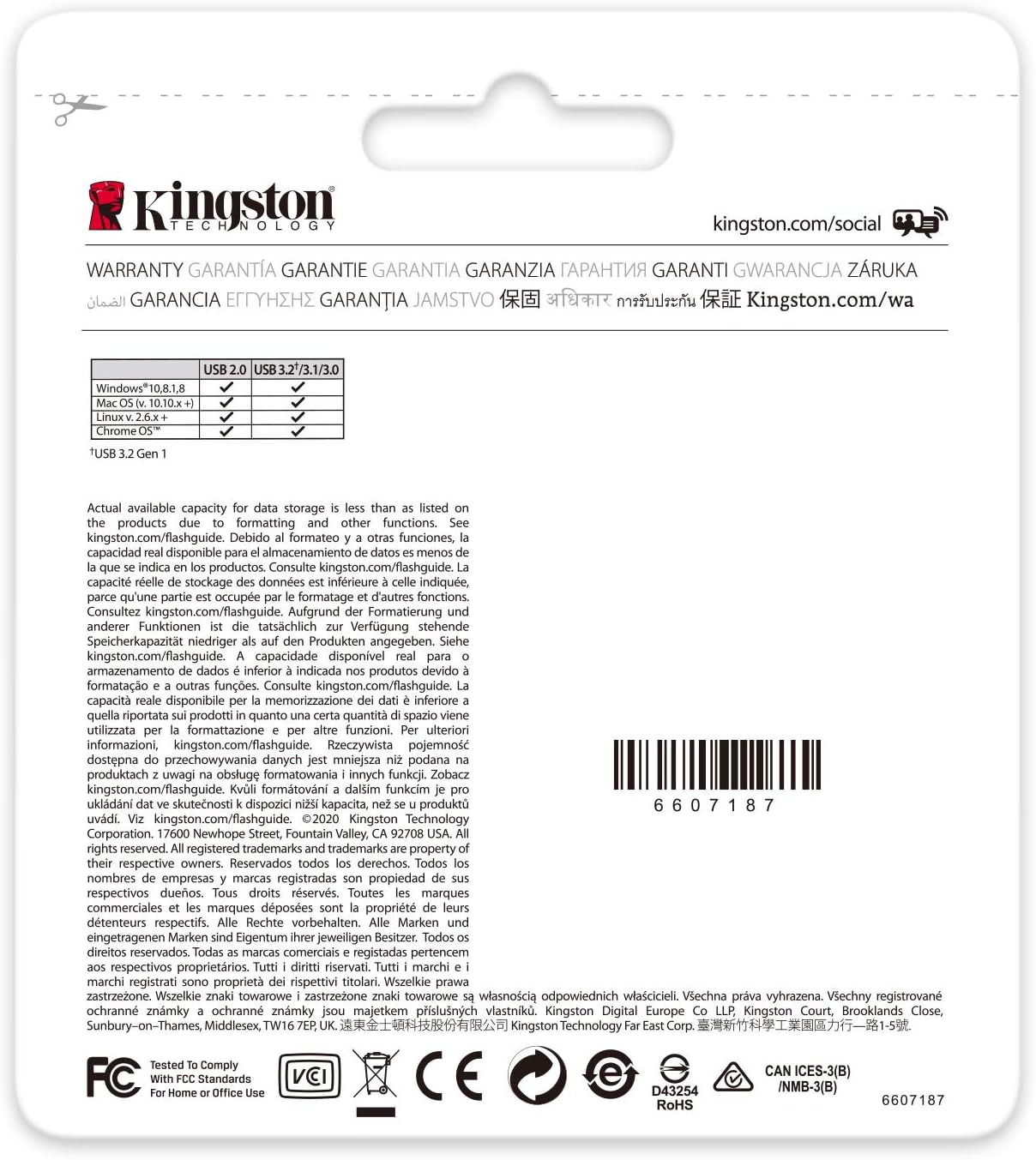 Kingston DataTraveler Exodia M USB 3.2 Gen 1 Flash Drive