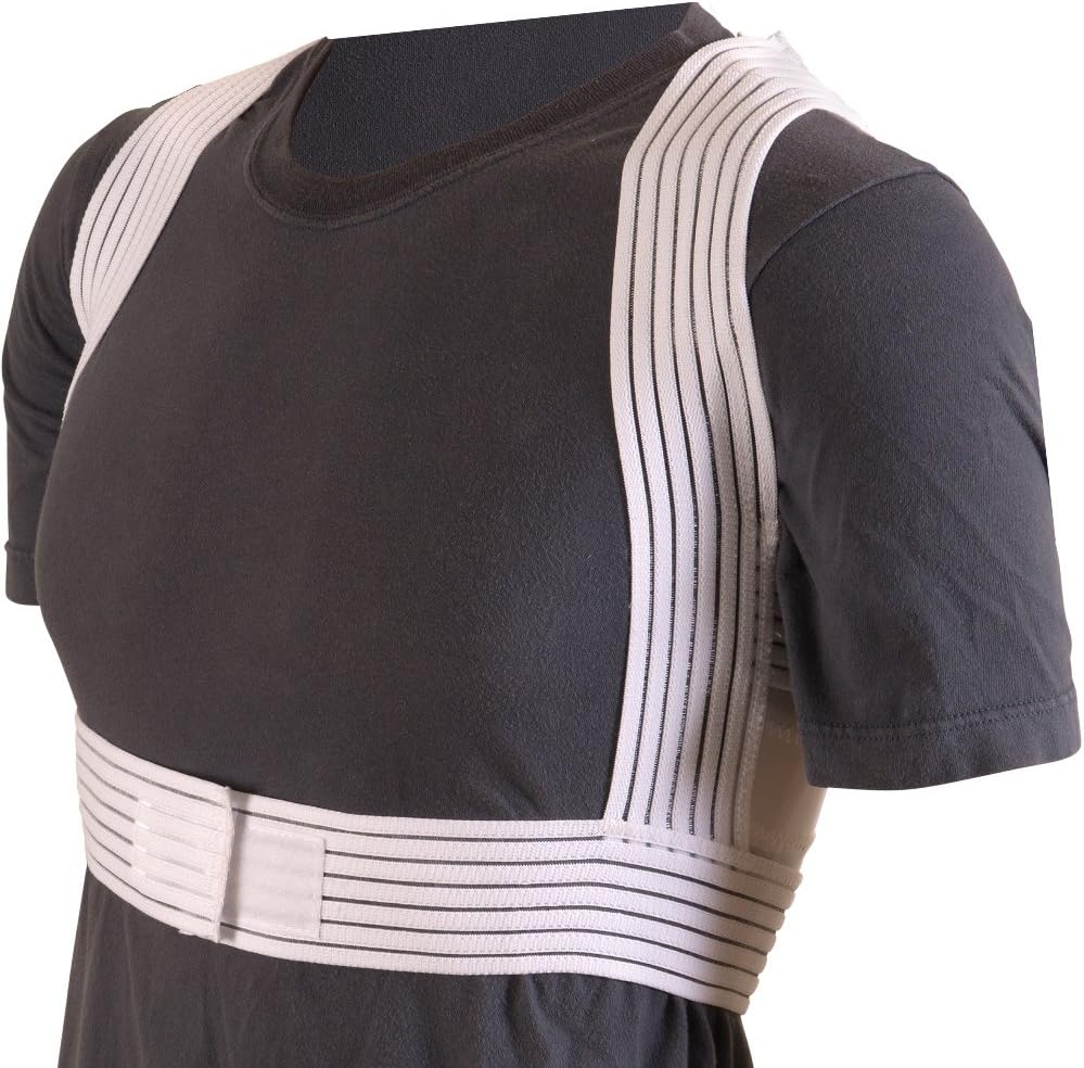 DMI Posture Corrector Adjustable Criss-Cross Foam Bands