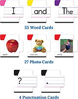 Key Education Sentence Building Game, Phonics Puzzles for Kids Ages 6-8, Learn to Read Parts of Speech, Sight Words, and More, Speech Therapy Materials for Kindergarten, 1st Grade, and Up