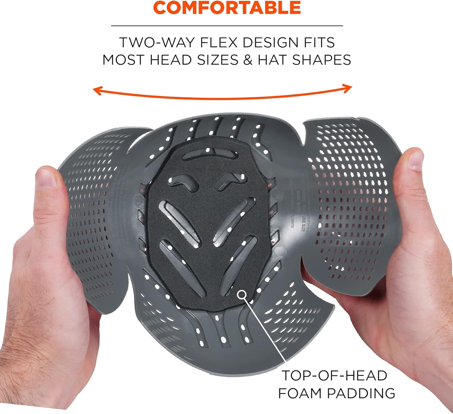 ERGODYNE Skullerz 8945F(x) Universal Bump Cap Insert with Extra Venting