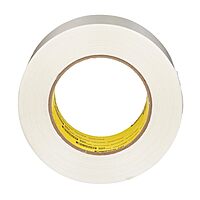 3M Scotch Filament Tape 893, Clear, 1.88" x 60 yd (48 mm x 55 m), 6 mil, Opaque, Recommended for High Strength Reinforcing