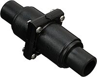 Whale Non-Return Inline Valve - Suction or Discharge Line - Nitrile 1-inch & 1.5-inch