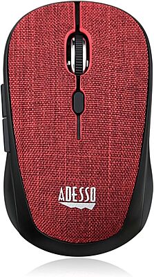 ADESSO iMouse S80 Wireless Fabric Optical Mini Mouse