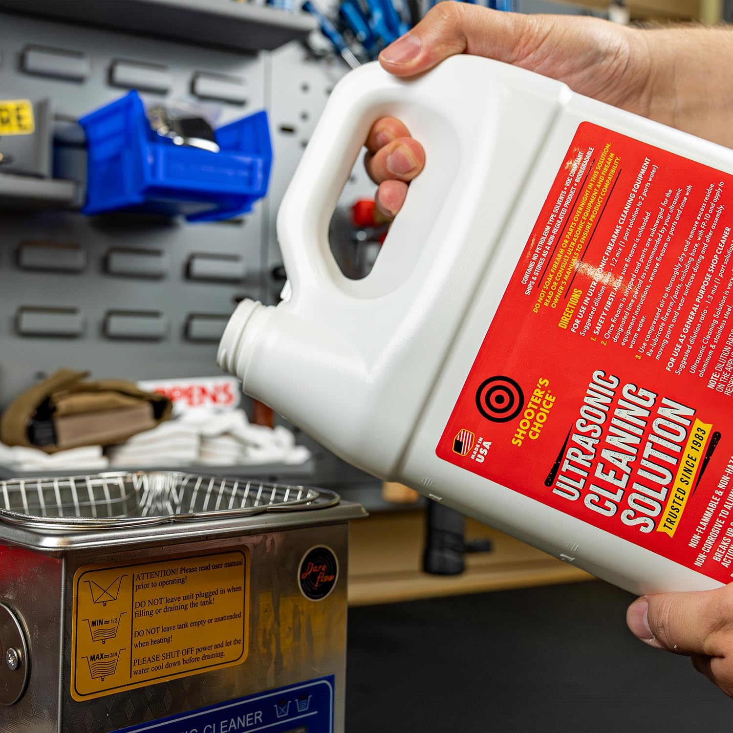 Shooter's Choice Ultrasonic Cleaning Solution (Select Your Style) Ultrasonic Solution (1 Gallon)