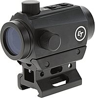 Crimson Trace CTS-25 Compact Sight with 4 MOA LED Red Dot Reticle and 1x Magnification for Rifles, Long Guns