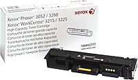 Xerox Genuine Phaser 3260/3052 WorkCentre 3215/3225 Black High Capacity Toner Cartridge (3,000 Pages) - 106R02777