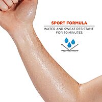 Ergodyne KREW'D SPF 50 Sunscreen Lotion, Broad Spectrum, Water-Resistant