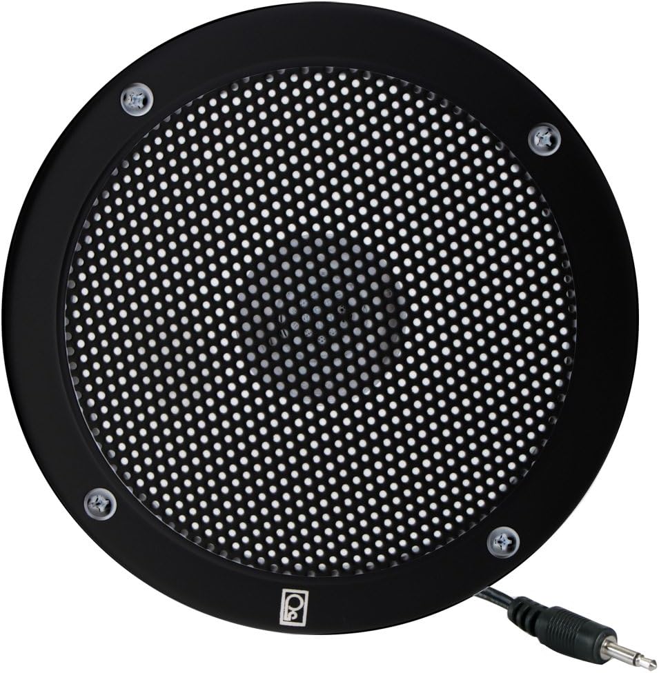 Poly-Planar MA-1000 5" VHF Extension Speaker - Black
