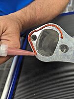 Permatex 81409 High-Temp Red RTV Silicone Gasket, 11 oz.