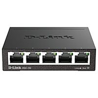 D-Link Gigabit Unmanaged Metal Fan-Free Desktop/Wall-Mount Switch