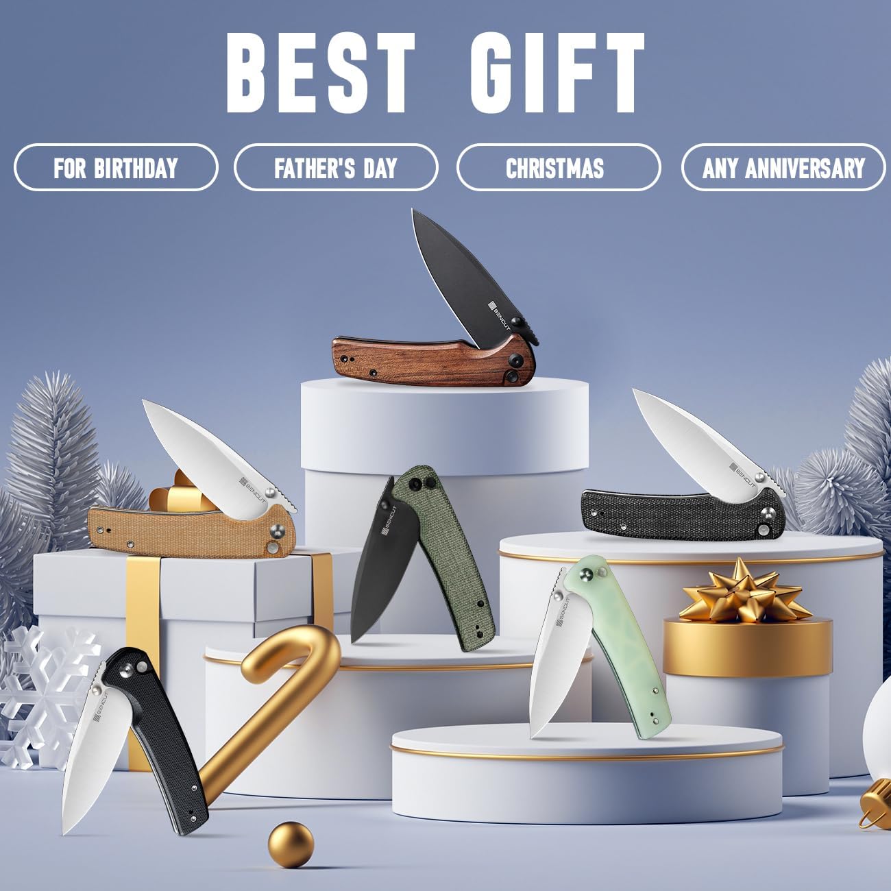 SENCUT Sachse Pocket Knife Folding Knife for EDC