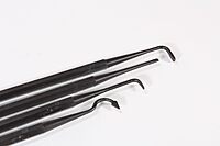 Lyman 6 Piece Pick & Brush Gun Cleaning Kit Brass/Nylon, Black, One Size, 04038