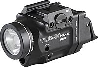 Streamlight 69466 TLR-8 HL-X sub USB 1000-Lumen Weapon Rail-Mounted Rechargeable Tactical Flashlight with Integrated Red Aiming Laser for Glock 43X/48 MOS and 43X/48 Rail Only, Black
