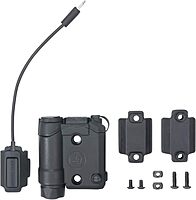 Crimson Trace CMR-301 Railmaster Pro with Green Laser, Adjustable 1000 Lumen LED Flashlight and Rechargeable Battery