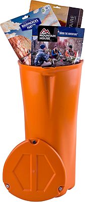 SABRE Frontiersman Bear Safe Food Storage Container, 11.86-Liter Storage Capacity, Locking Lid, Water and Airtight