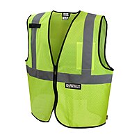 DEWALT DSV220 Class 2 Economy Mesh Safety Vest - Green
