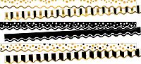 BARKER CREEK Double-Sided Trim Set of 3 Classroom Border Strips