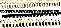 BARKER CREEK Double-Sided Trim Set of 3 Classroom Border Strips