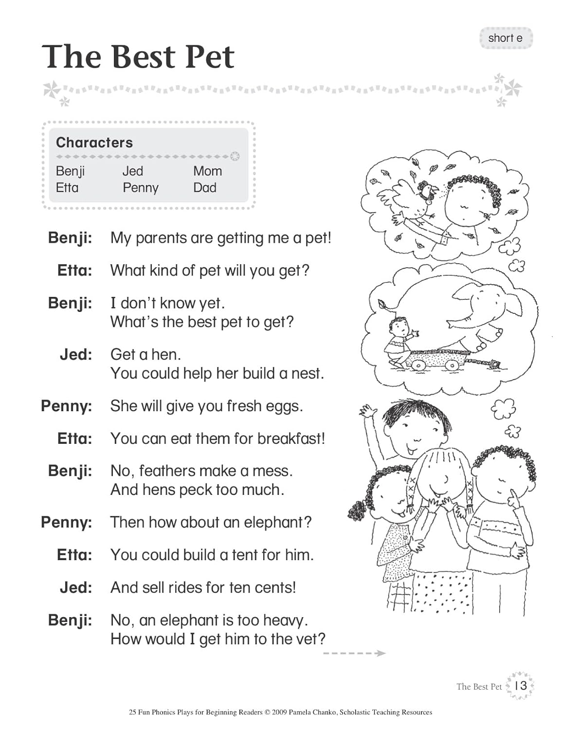 Scholastic 25 Fun Phonics Plays For Beginning Readers
