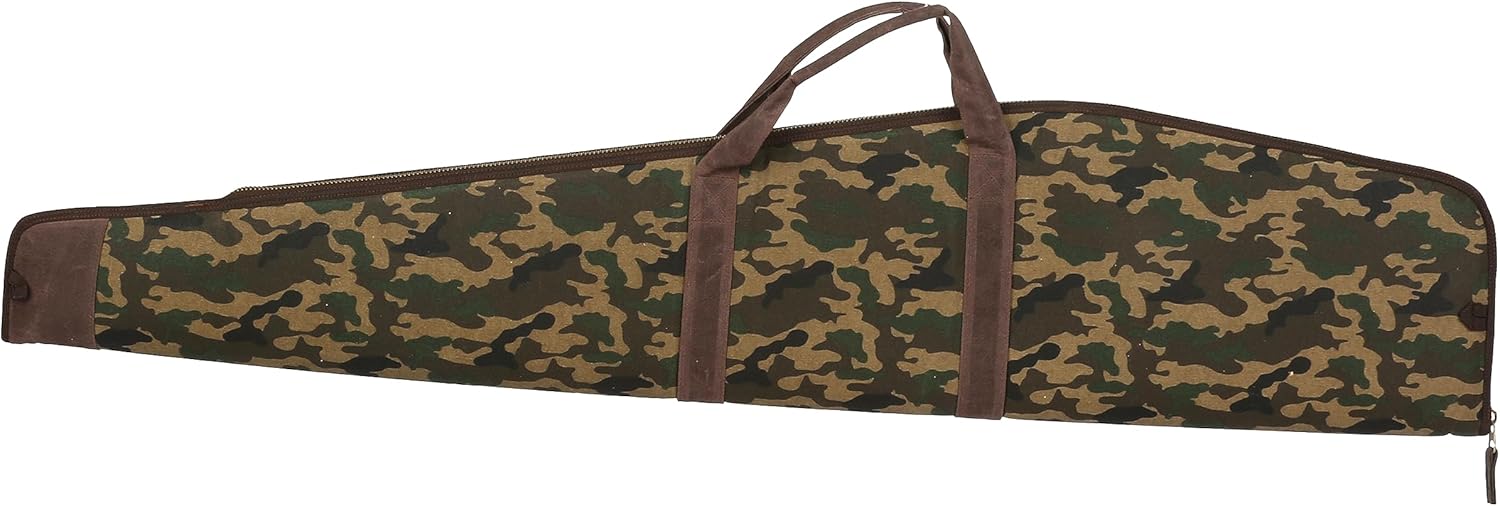 EVOLUTION OUTDOOR Rawhide Series Waxed Canvas Rifle and Shotgun Case