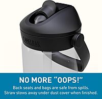 CAMELBAK Thrive Flip Straw Kids Bite Valve Water Bottle 14oz Tritan Renew