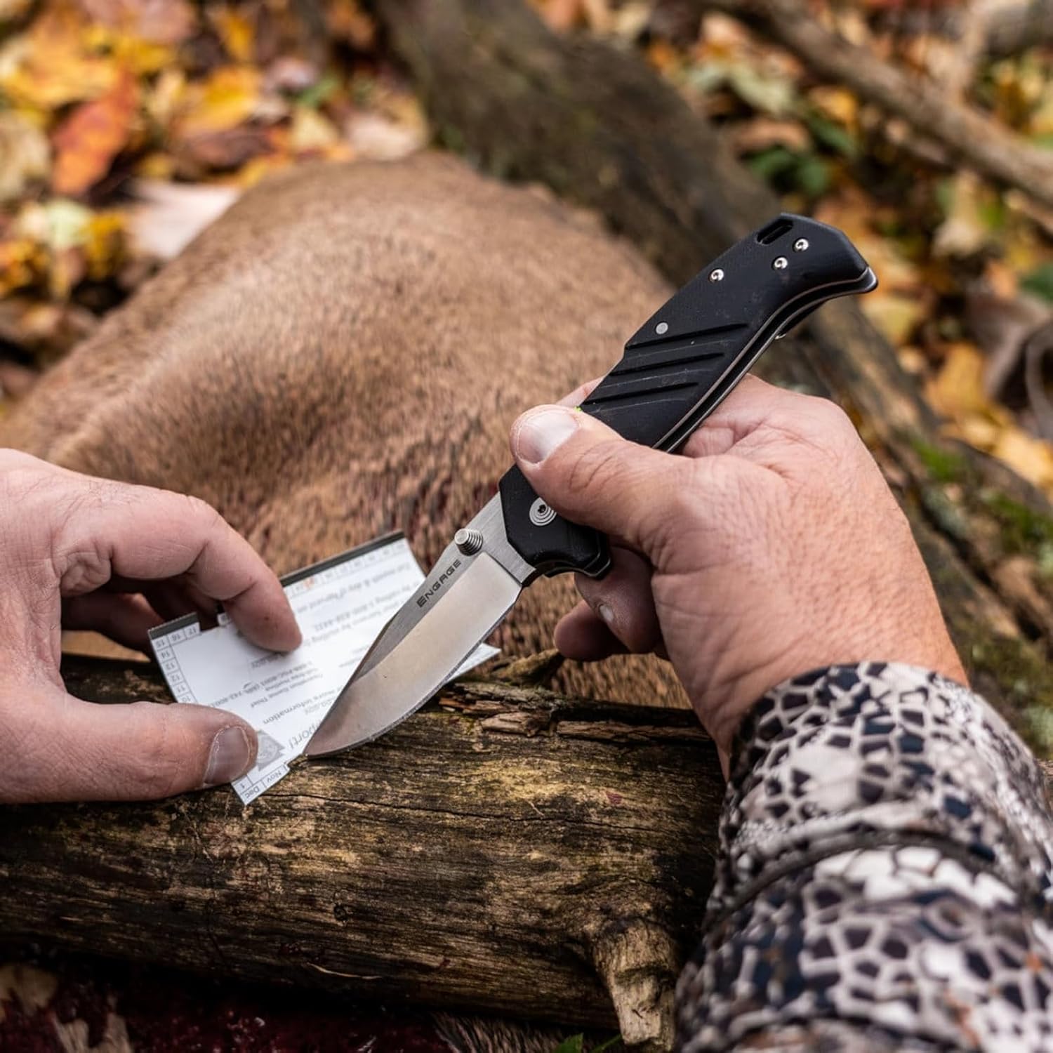 Cold Steel Engage 3.5" S35VN Steel Razor-Sharp Blade 4.7" G-10 Handle Everyday Carry Tactical Pocket Folding Knife withAtlas