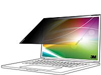 3M Bright Screen Privacy Filter for Apple MacBook Pro 16 M1 - M4, 16.2in Full Screen, 16:10 Aspect Ratio, Reduces Blue Light, Anti-Glare