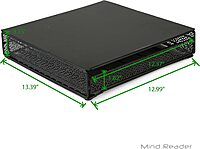 Mind Reader Coffee Pod Organizer and Condiment Station, Countertop Storage for 36 Pods, Cups, Coffee Accessories Square 36 Capacity + Organizer, 6 Compartment