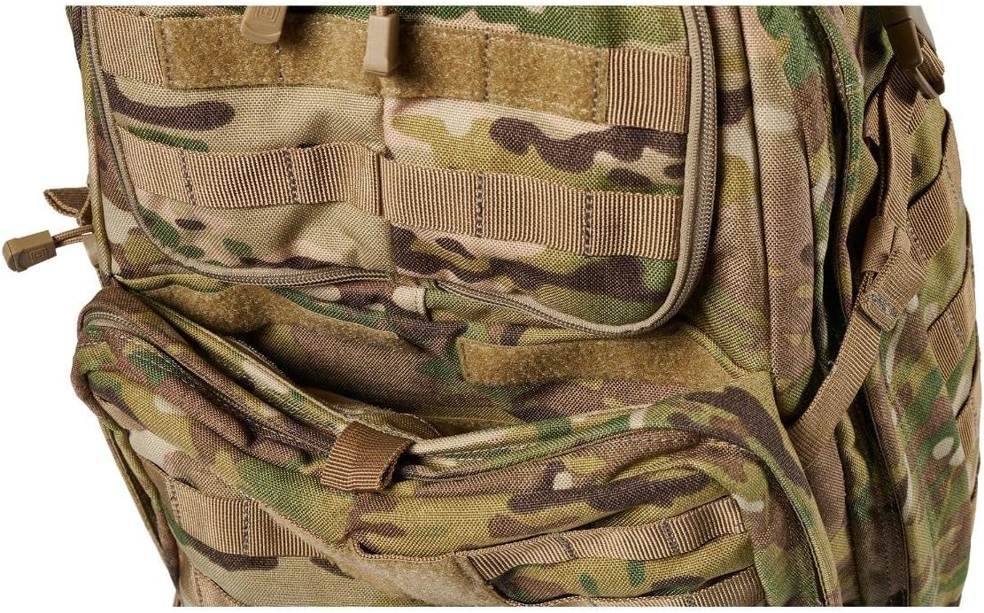 5.11 Tactical Backpack, RUSH 24 2.0 Military Survival Molle Back Pack with Laptop Compartment, 37L, Multicam, Style 56564ABR