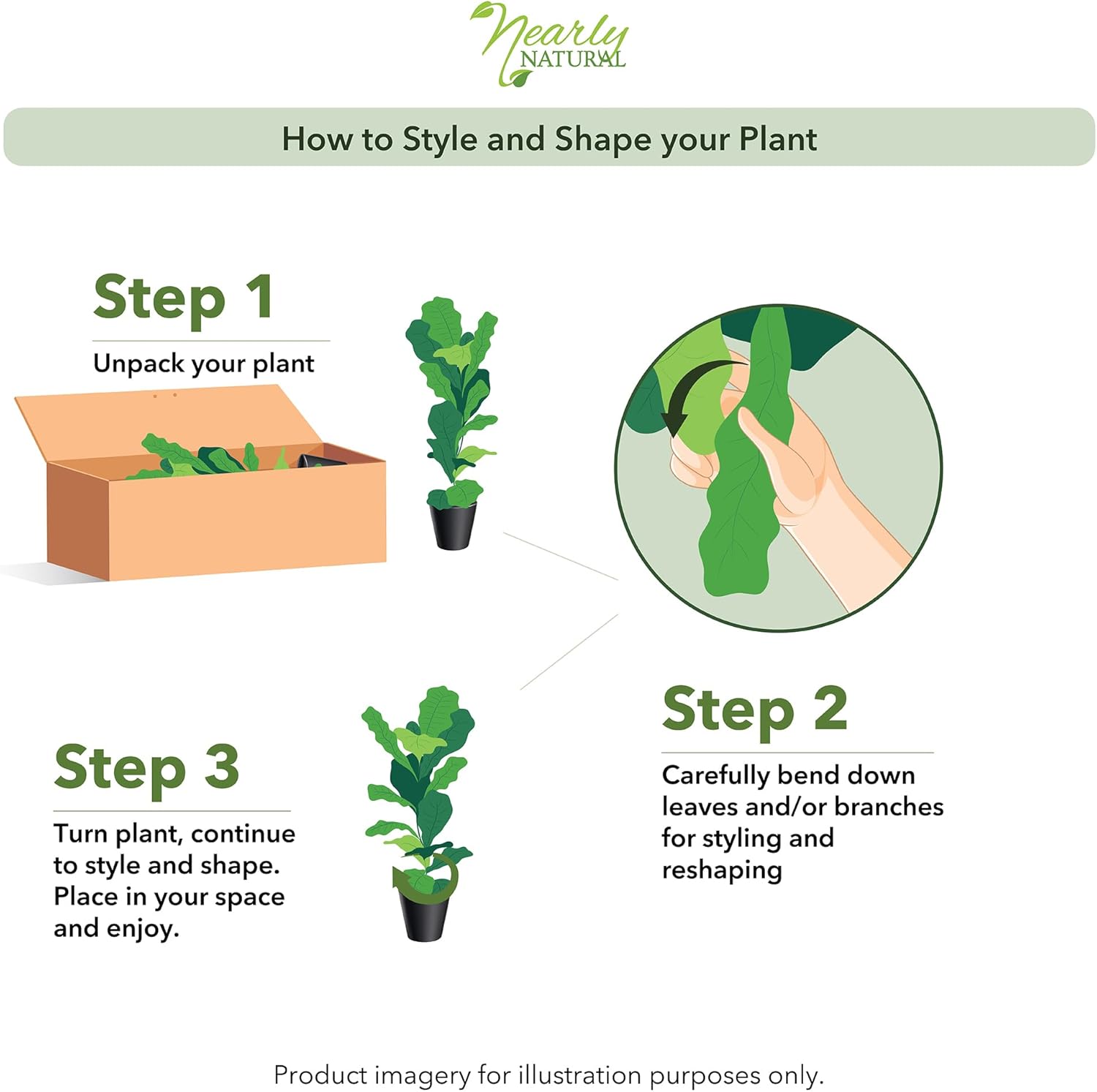 Nearly Natural 18inH Dieffenbachia Artificial Plant With Ceramic Planter, 18inH x 16inW x 16inD, Tan/Green