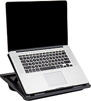 Mind Reader Lap Desk Laptop Stand, Bed Tray, Collapsible, Cushion, Portable, Dorm, Plastic, 14.75"L x 11"W x 7.3"H