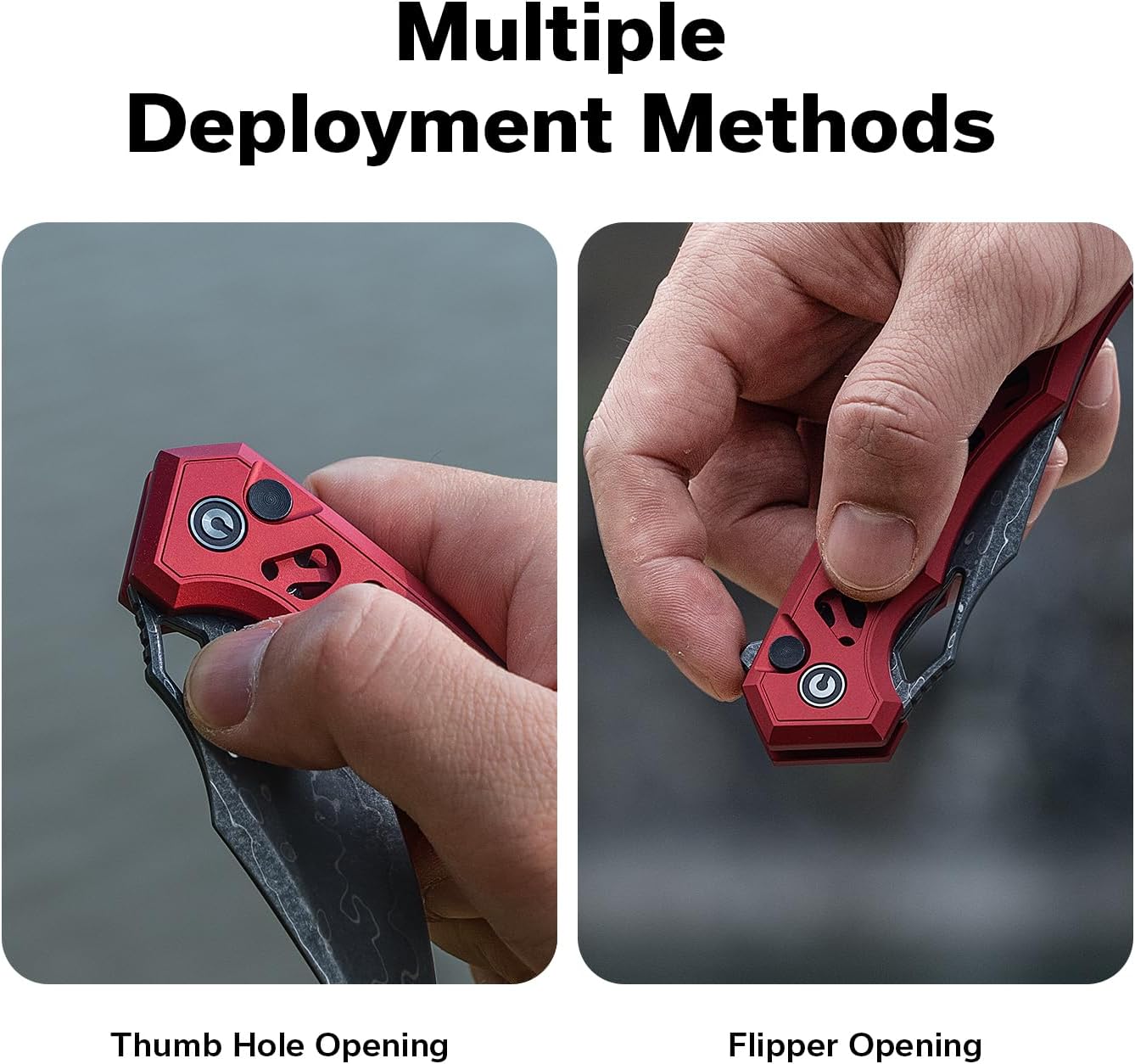 CIVIVI Anaaki Folding Pocket Knife 2.98\" Nitro-V Blade Aluminum Skeletonized Handle