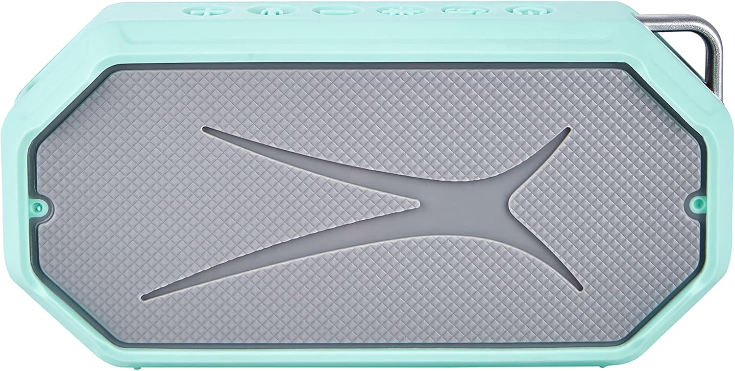 Altec Lansing HydraMini Wireless Bluetooth Speaker, IP67 Waterproof, USB-C Rechargeable