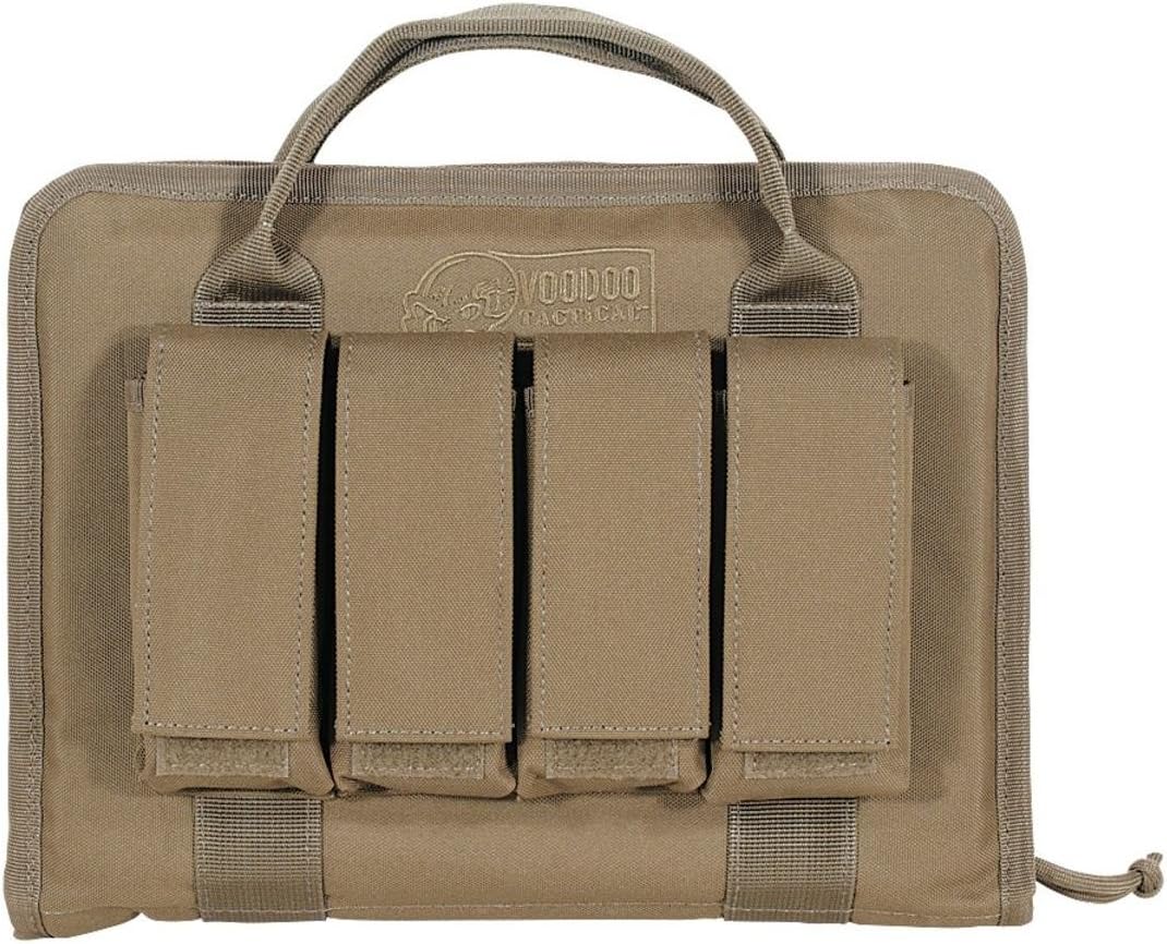 VOODOO TACTICAL Pistol Case with Mag Pouches