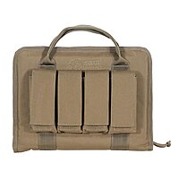 VOODOO TACTICAL Pistol Case with Mag Pouches