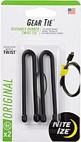 Nite Ize Original Gear Tie Reusable Rubber Twist Ties