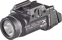 Streamlight 69405 TLR-7 X sub USB 500-Lumen 5000-Candela Weapon Light Designed Exclusively and Solely for Railed Glock