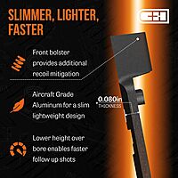 C+H Precision Red Dot Mounting Plate for CZ P-10