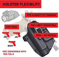 CRUCIAL CONCEALMENT Ambi Universal Light Holster