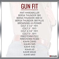 GALCO Yaqui Slide Leather Belt Holster