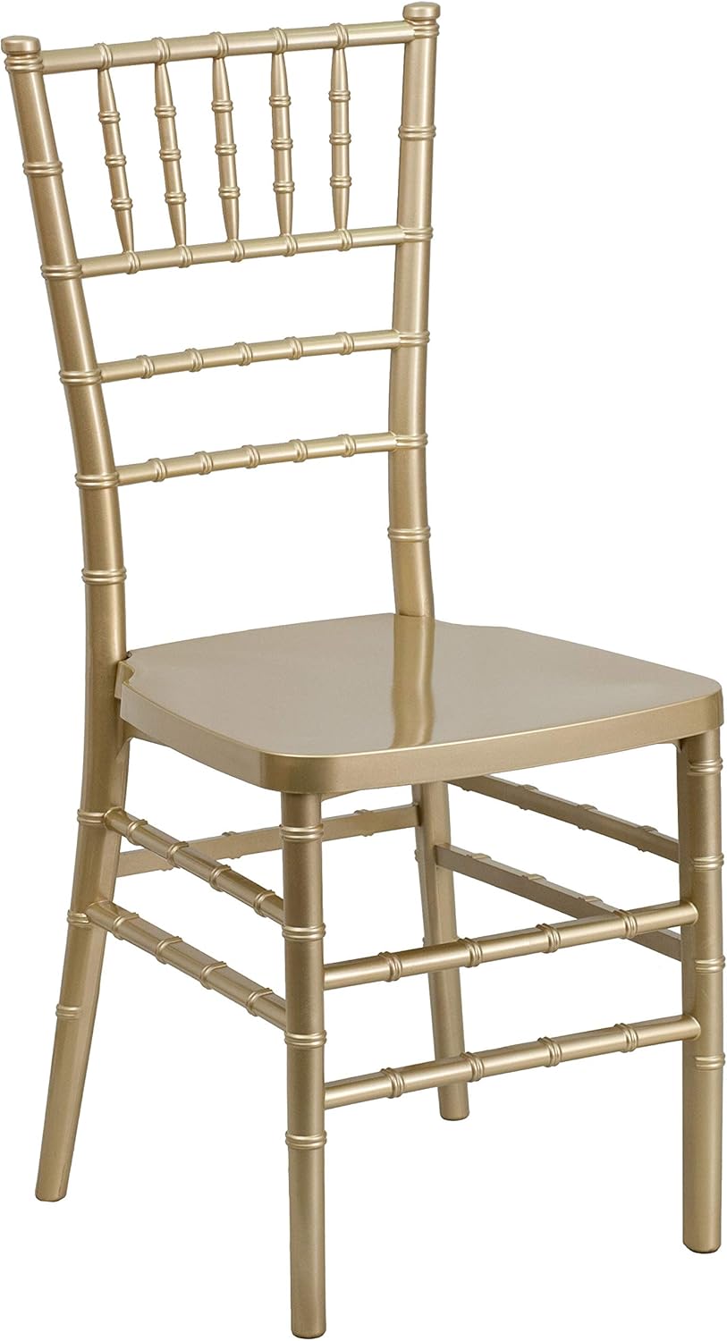 Flash Furniture Hercules Premium Series Chiavari Chair for Formal Events and Banquets