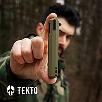 TEKTO F2 Bravo Folding Knife - D2 Steel, Ceramic Ball Bearings