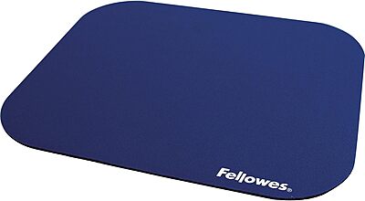 Fellowes 58021 Medium Mouse Pad (Blue) 7.8L x 9.1W inches