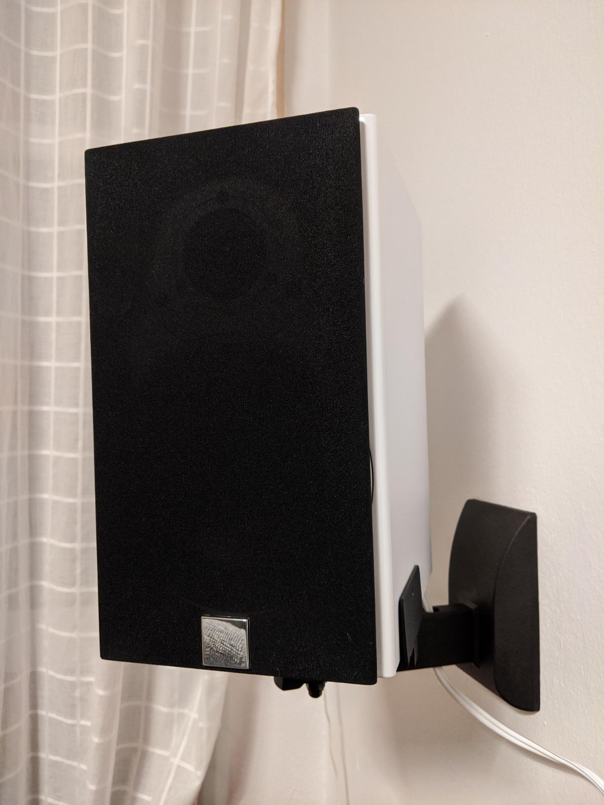 Speaker Wall Mount Adjustable without Tools Tilt+Swivel 25kg