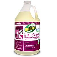 OdoBan Professional 3-in-1 Carpet Cleaner Concentrate, Made in the USA, 1 Gallon