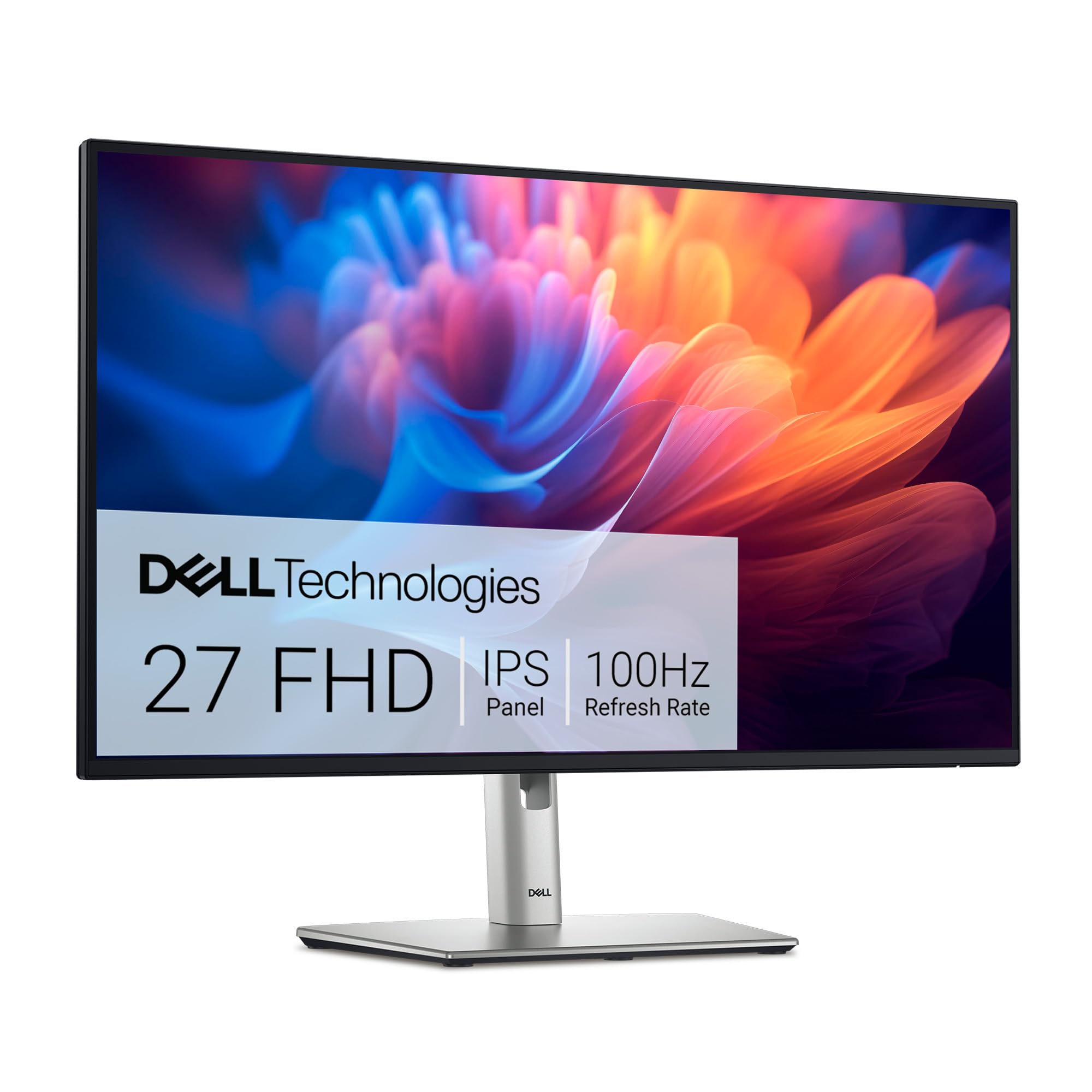 Dell 27 Monitor - P2725H - 27-inch Full HD (1920 × 1080) 100Hz Display, IPS Panel, 99% sRGB, 1500:1 Contrast Ratio