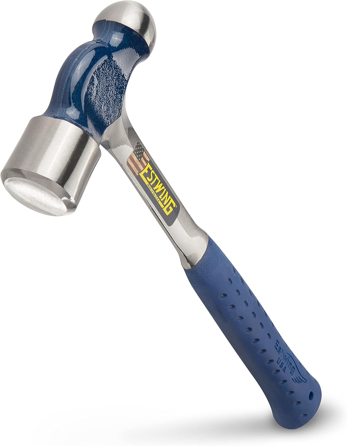 Estwing 4-Pound Long Handle Sledge & 24 oz Ball Peen Hammer with Forged Steel Construction 4 lbs Long Handle Hammer