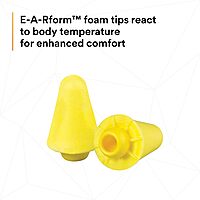 3M E-A-Rflex 20006 320-1000 Banded Hearing Protectors, 6.8" Height, 8.8" Length, 2.5" Width, ABS/Polyurethane