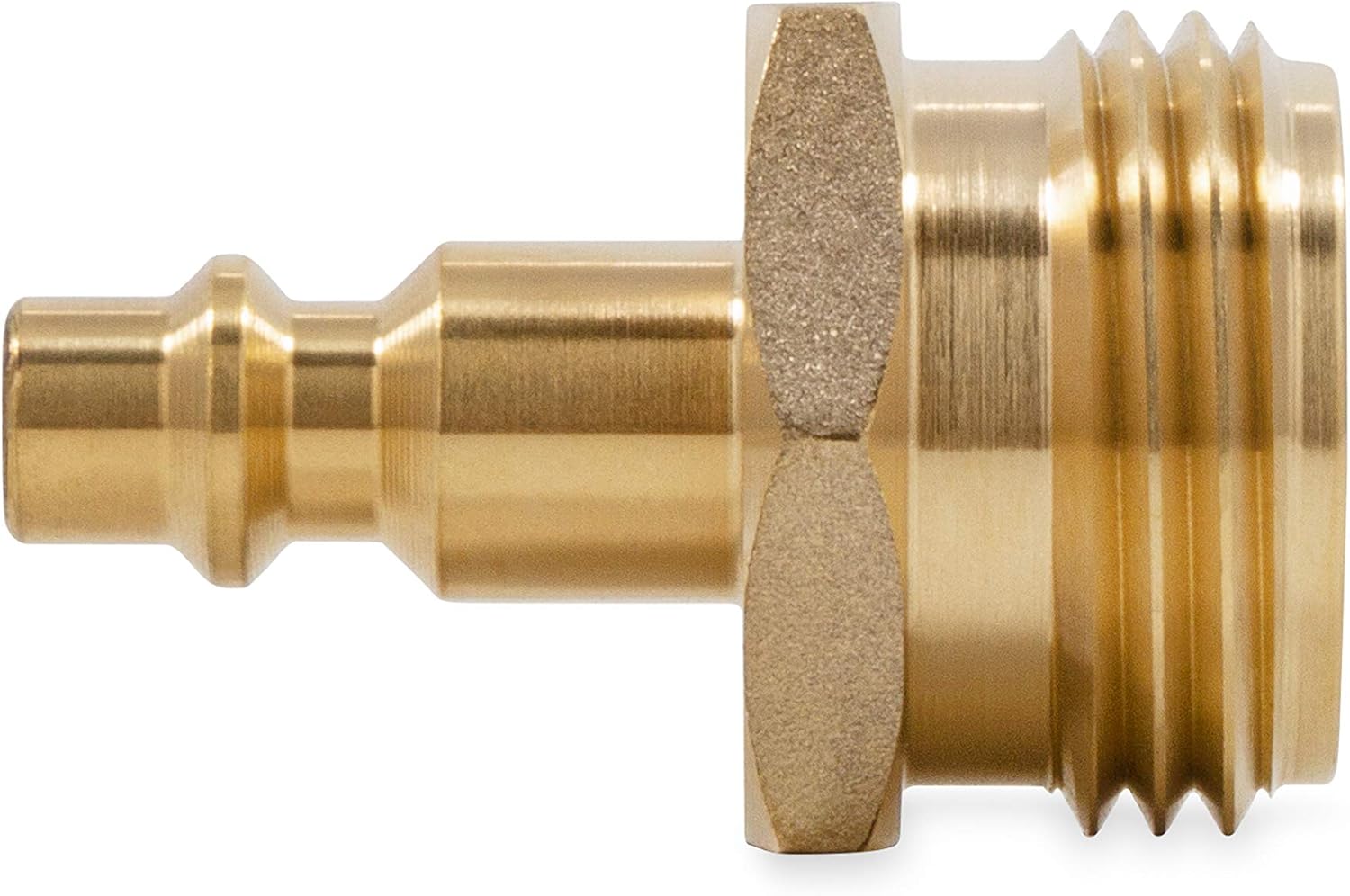 Camco Blow Out Plug With Brass Quick Connect-Aids in Removal of Water From Water Lines (36143)
